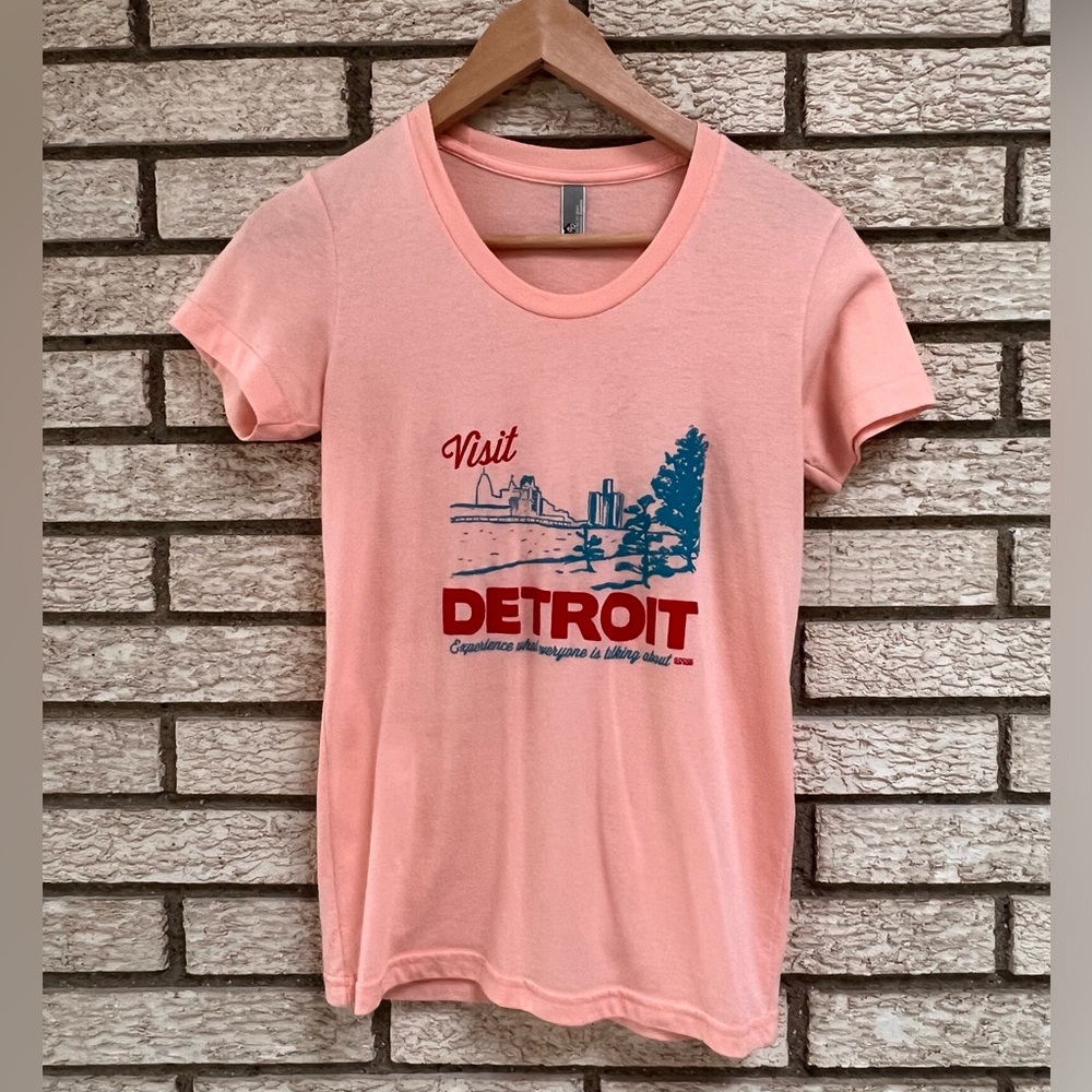 American Apparel Visit Detroit Tshirt